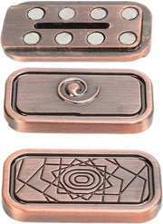 Metal Magnetic Fidget Slider Stress Relief ADHD EDC Pocket Toy - Kwikley