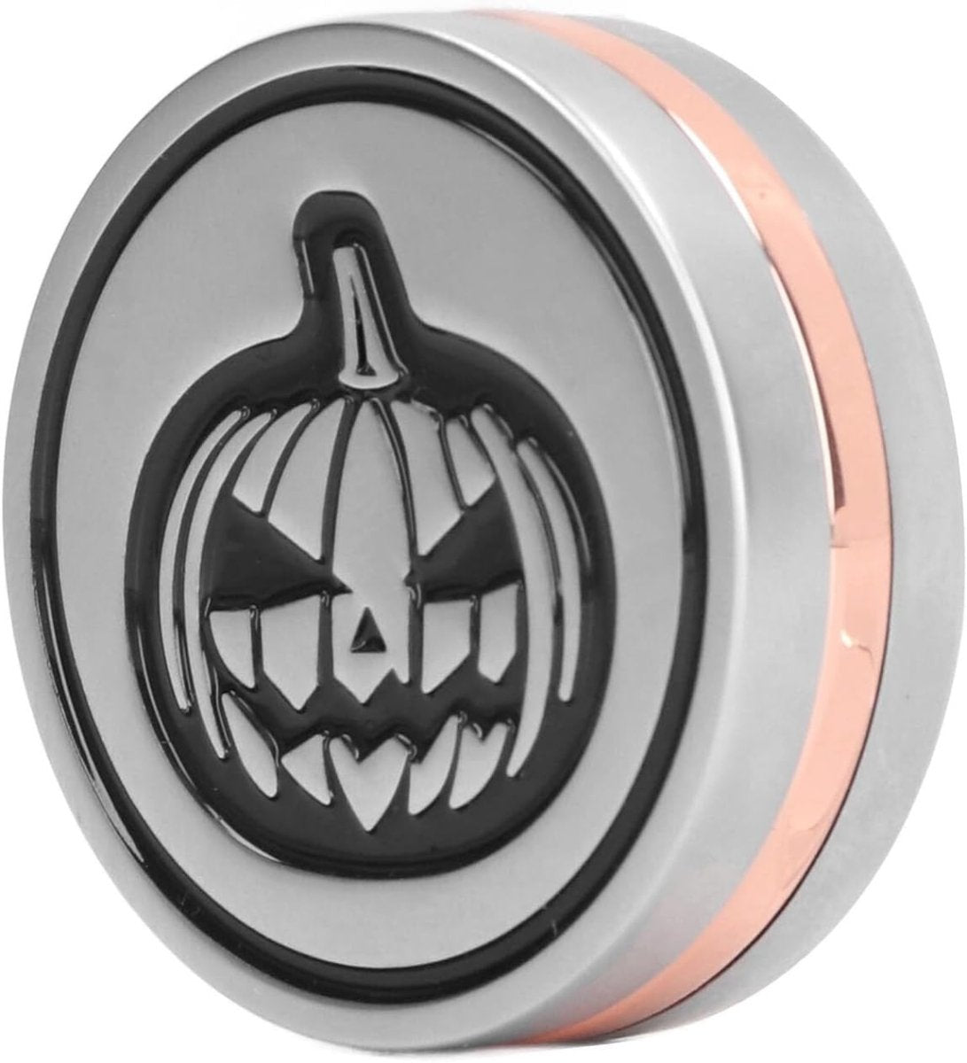 Metal Pumpkin Fidget Slider Click Stress Relief ADHD Sensory Toy - Kwikley