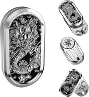 Metal Rotation Fidget Slider Haptic Coin EDC Stress Relief Toy - Kwikley