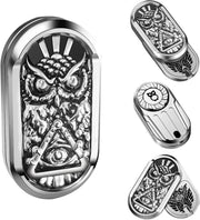 Metal Rotation Fidget Slider Haptic Coin Stress Relief EDC Toy - Kwikley