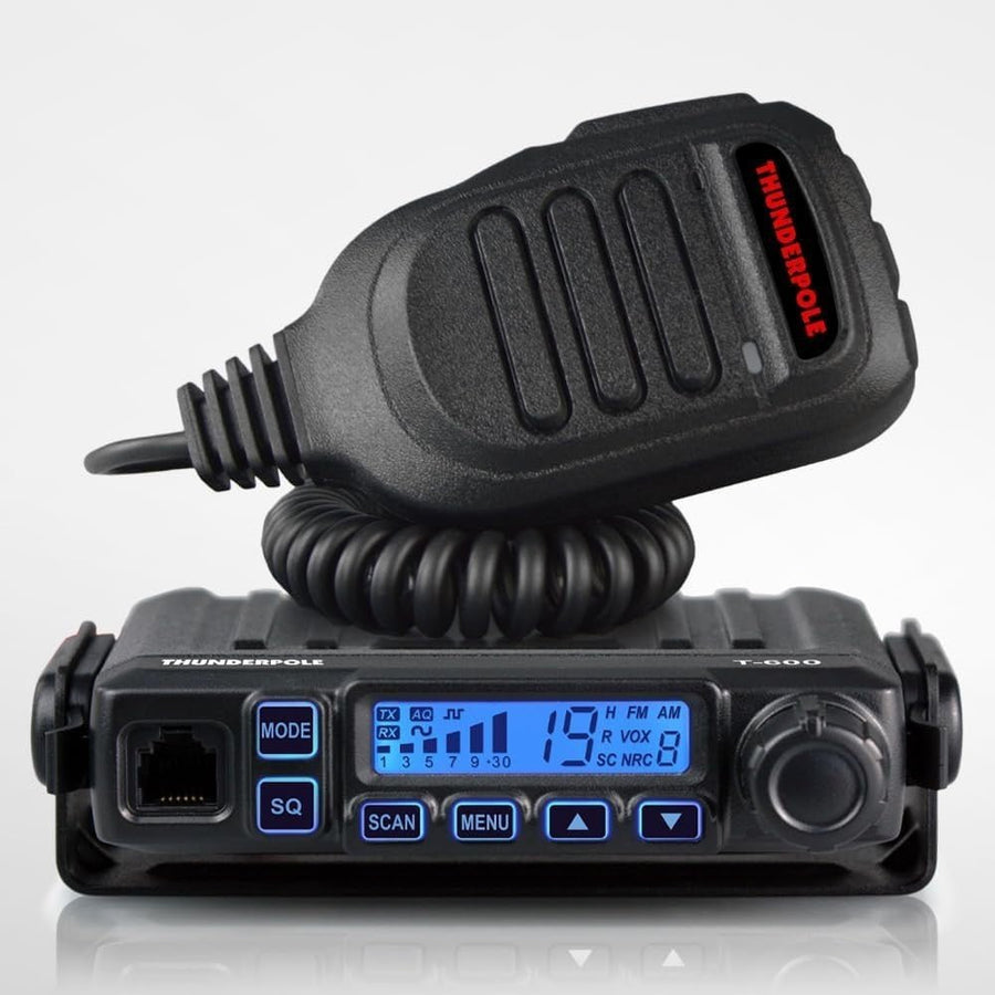 Mini CB Radio 80 Channel AM/FM 12V 4W Compact Truck Car Rig - Kwikley