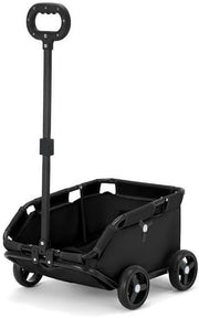 Mini Dog Pram Folding Pet Stroller for Small Dogs Cats Travel Pushchair 4 Wheel - Kwikley