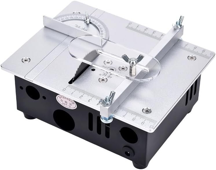 Mini Electric Table Saw Desktop Wood Cutting Machine DIY Craft Tool - Kwikley