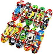 Mini Finger Skateboards Set 6pcs Kids Party Bag Fillers Trick Toy - Kwikley