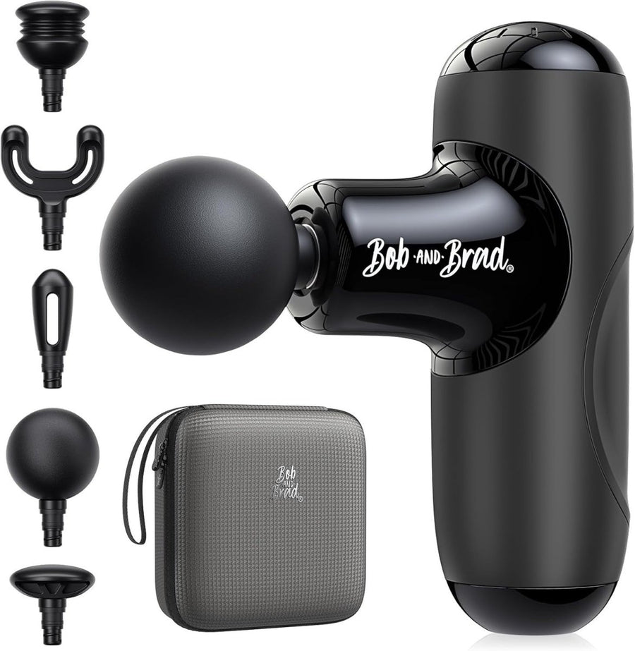 Mini Massage Gun Deep Tissue Pocket Size Quiet Muscle Recovery Travel Massager - Kwikley