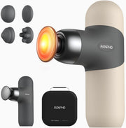 Mini Massage Gun with Heat Deep Tissue Quiet Portable Muscle Recovery - Kwikley