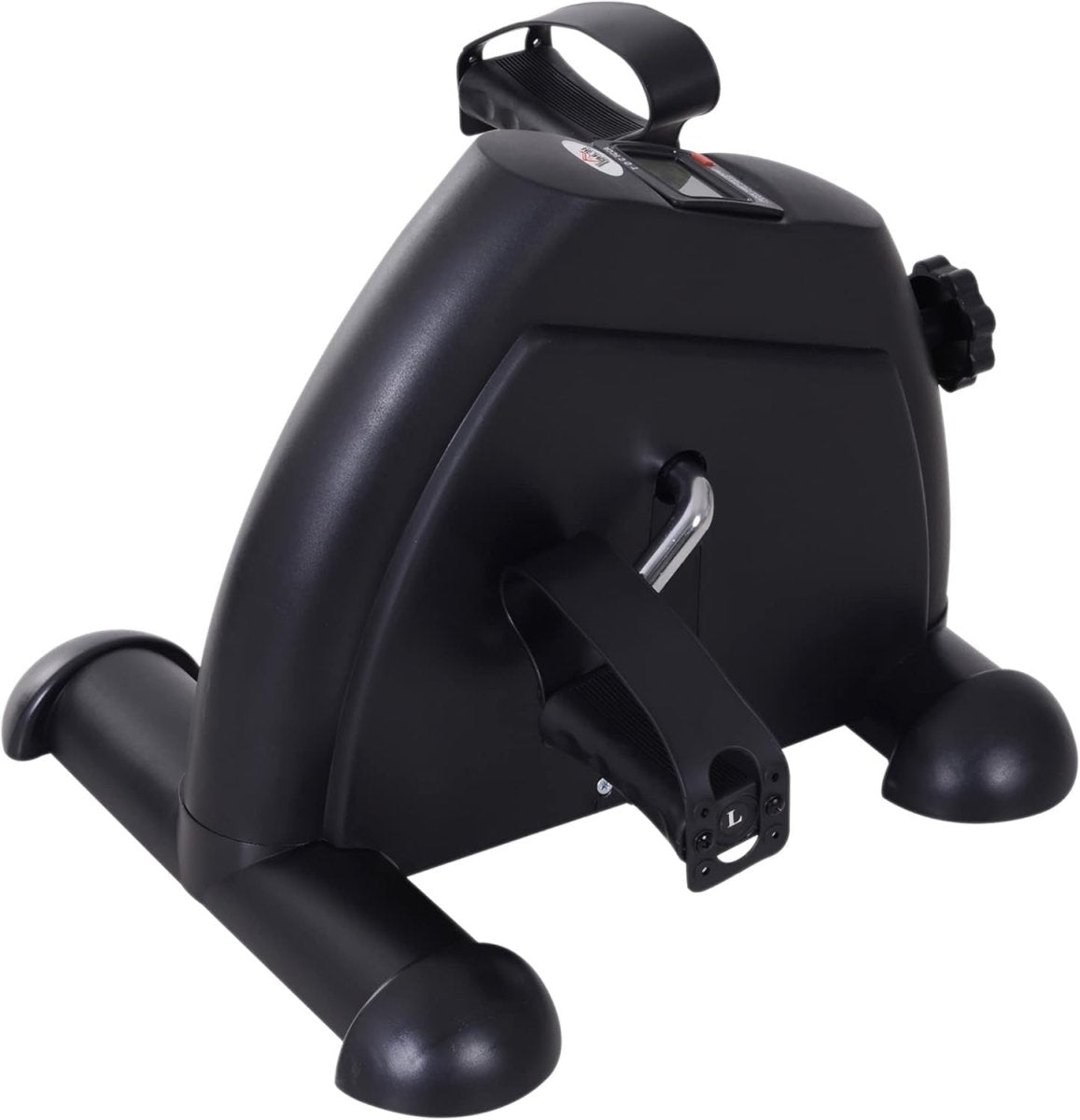Mini Pedal Exerciser Magnetic Resistance LCD Low Impact Arm Leg - Kwikley