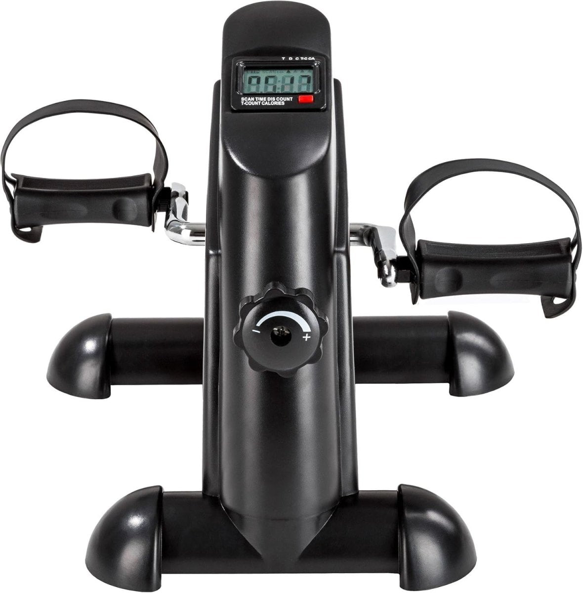 Mini Pedal Exerciser Under Desk Adjustable Resistance LCD Arm Leg - Kwikley