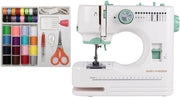 Mini Sewing Machine 12 Stitches Double Needle LED Foot Pedal Kit - Kwikley