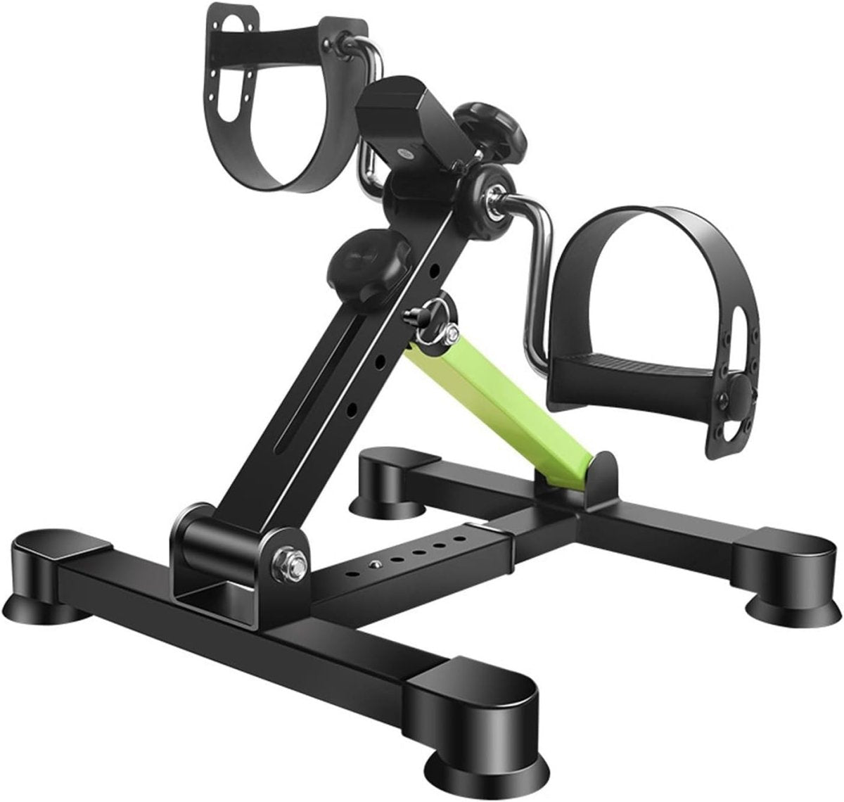 Mini Under Desk Pedal Trainer LCD Adjustable Resistance Rehab Bike - Kwikley