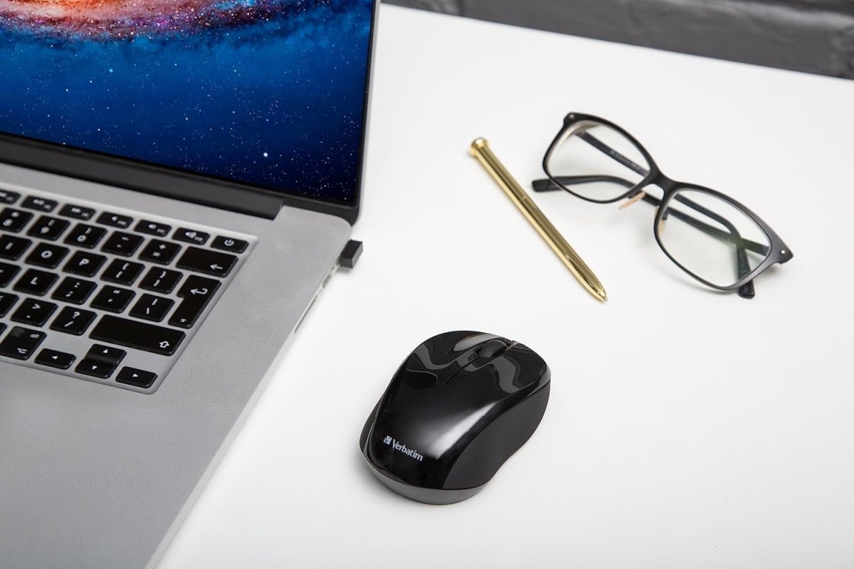 Mini Wireless Mouse 2.4GHz 1600 DPI Nano Receiver USB - Kwikley