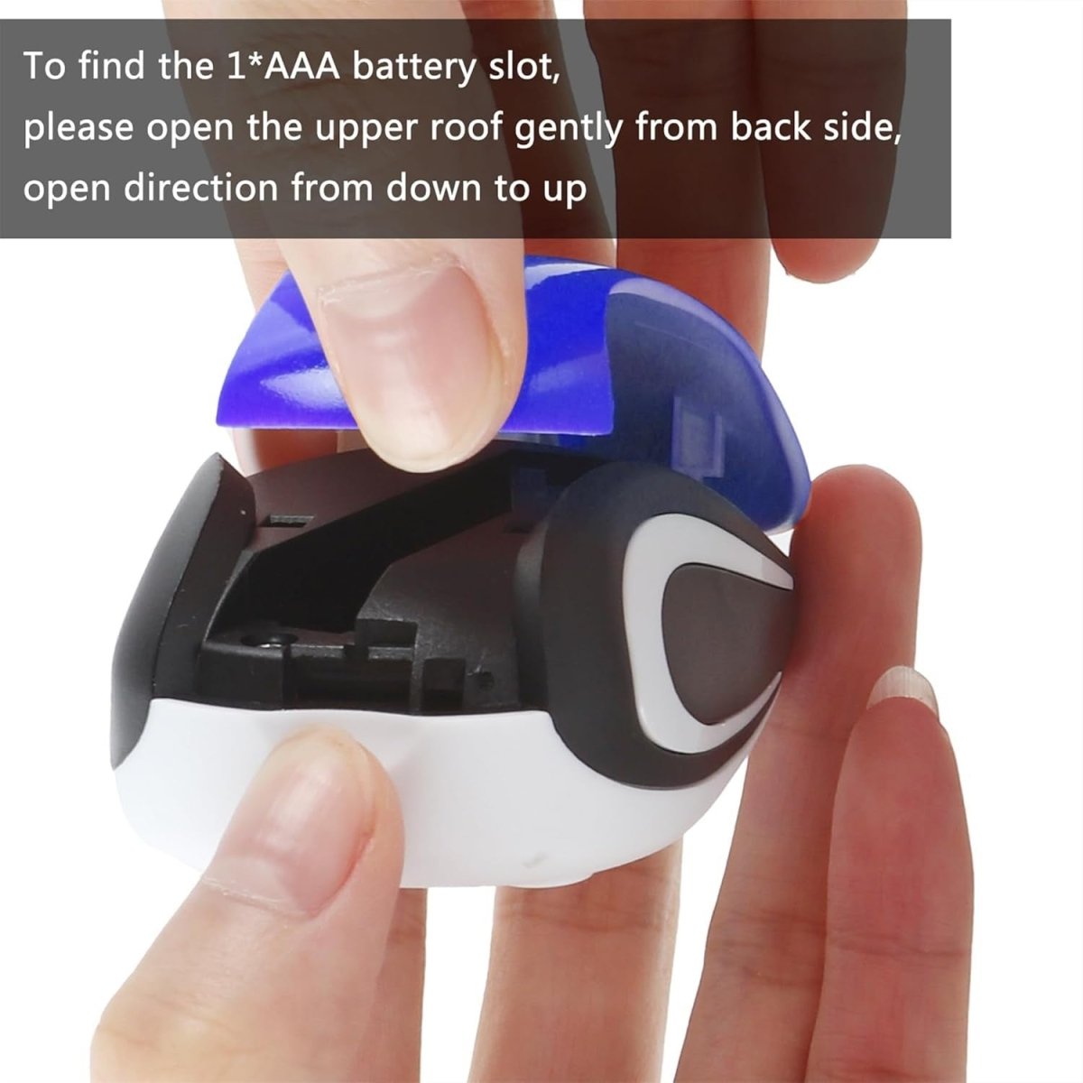Mini Wireless USB Mouse 1600 DPI Compact Travel Portable Blue - Kwikley