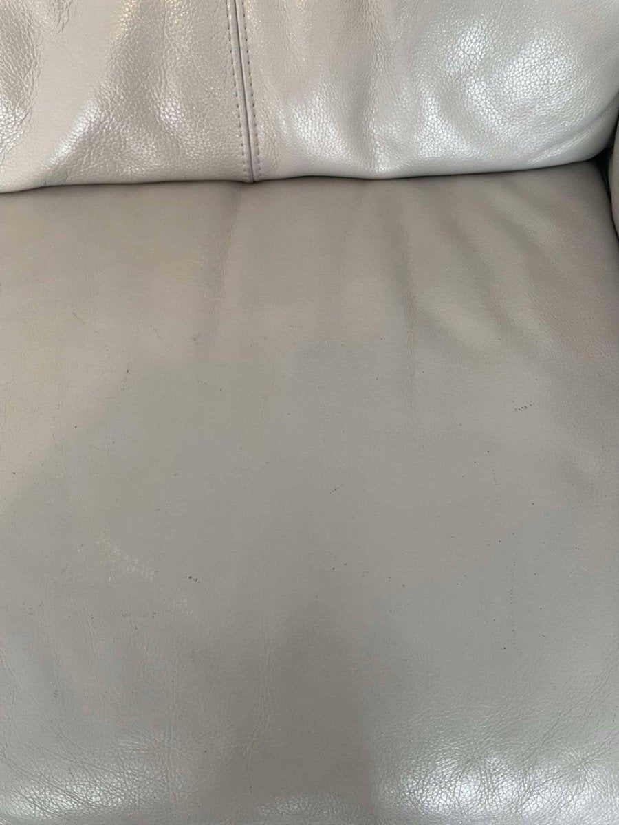 Misty Grey Large Leather Corner Sofa (PTP) - Kwikley