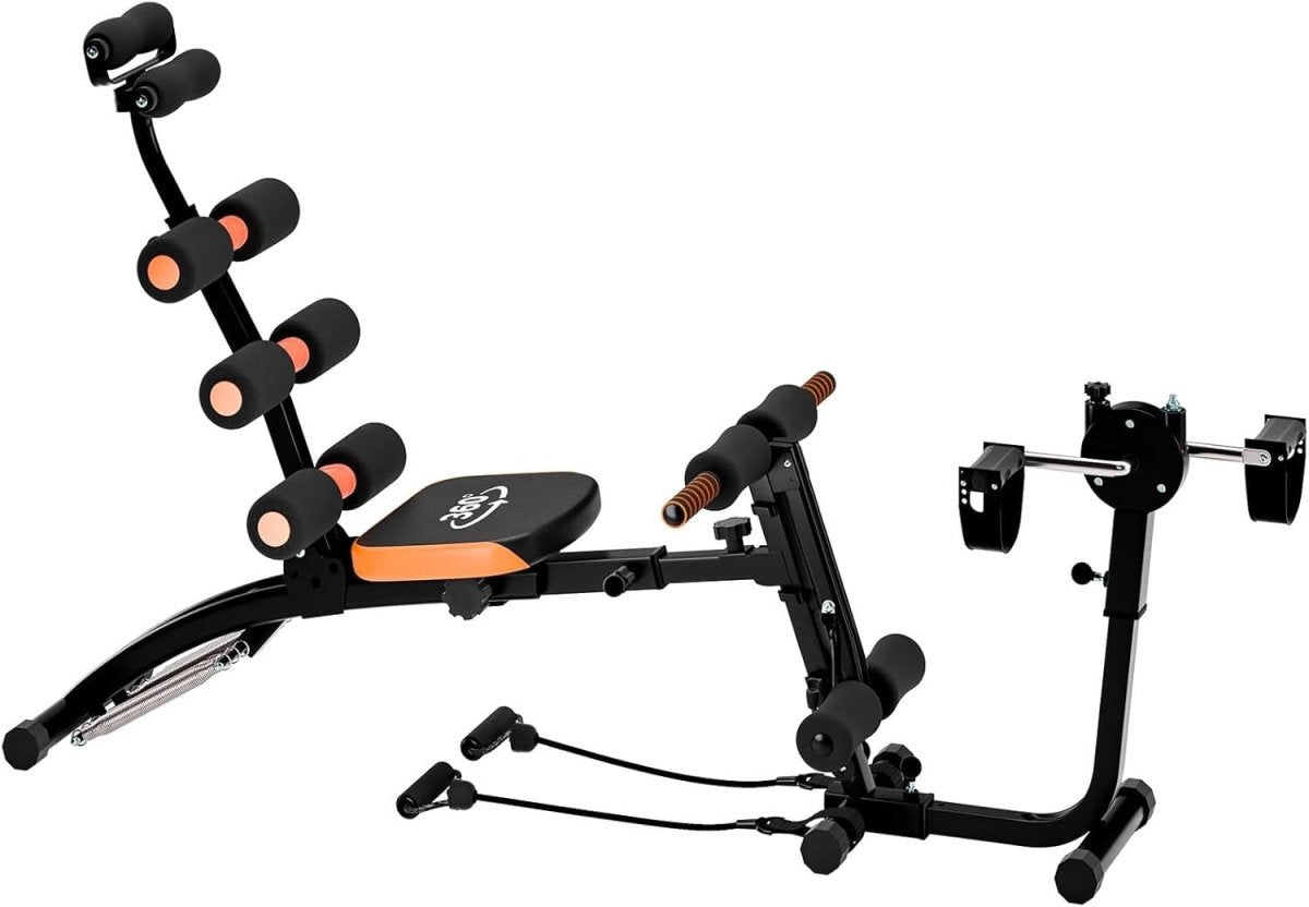 Multi - Functional Adjustable Ab Trainer Bench Full Body Home Gym Workout - Kwikley