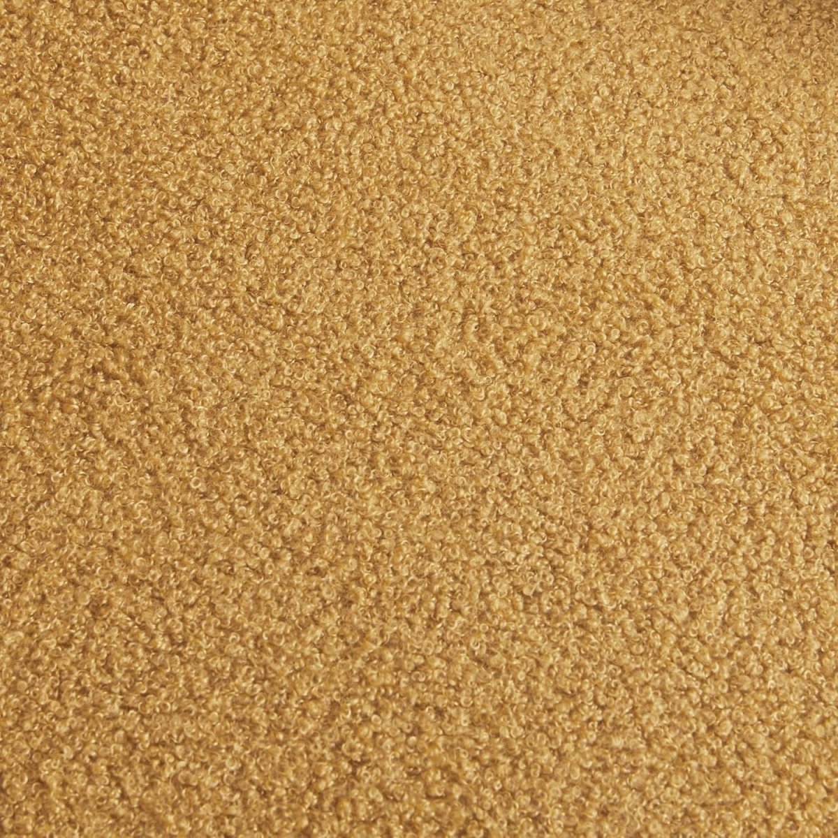 Mustard Yellow Boucle Tub Chair | Cozy Accent Chair for Living Room & Office - Kwikley