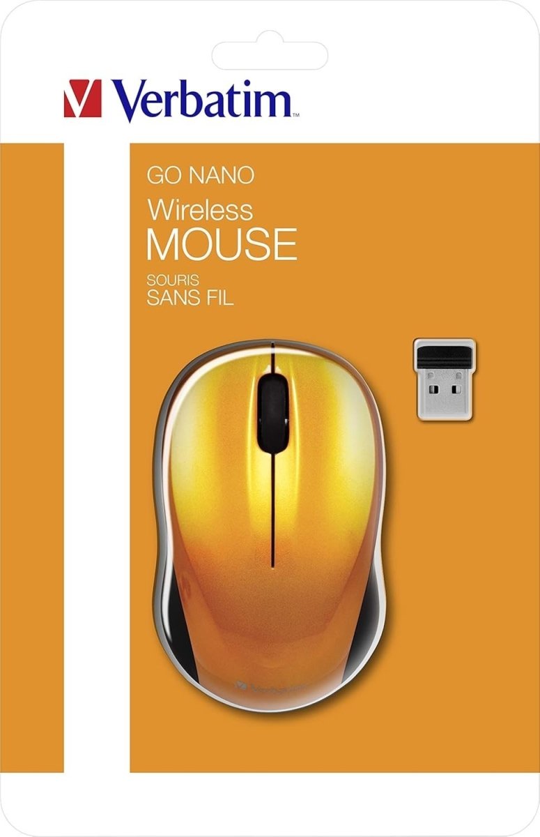 Nano Wireless Mouse 2.4GHz 1600 DPI USB Compact PC Mac - Kwikley