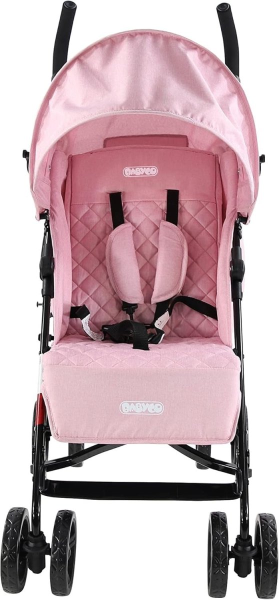 Newborn Pram Pushchair 0+ to 15kg, Wide Seat, Reclining, Raincover - Kwikley