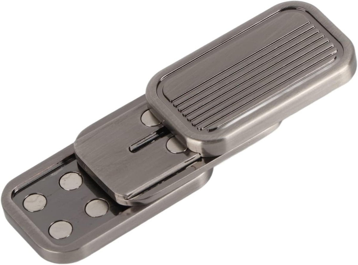 Non Slip Stainless Steel Fidget Slider One Hand Stress Relief EDC - Kwikley