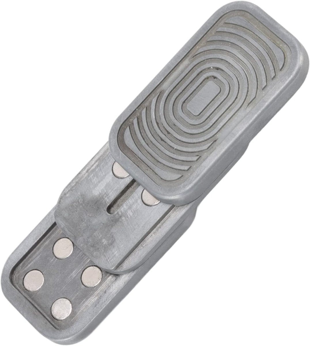 Non Slip Stainless Steel Fidget Slider One Hand Stress Relief EDC - Kwikley