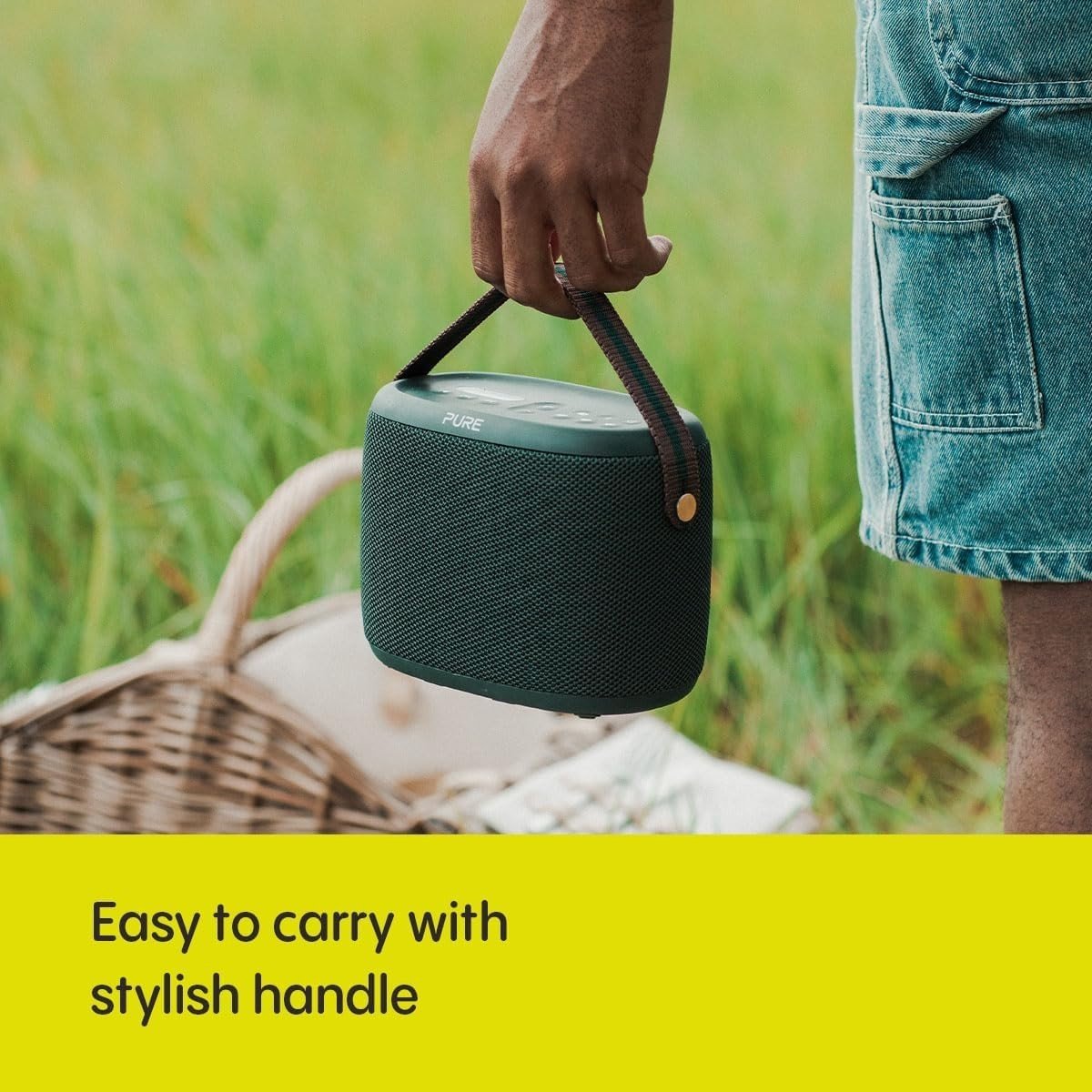 Outdoor Bluetooth Speaker DAB+/FM Waterproof IP67 14h Battery - Kwikley