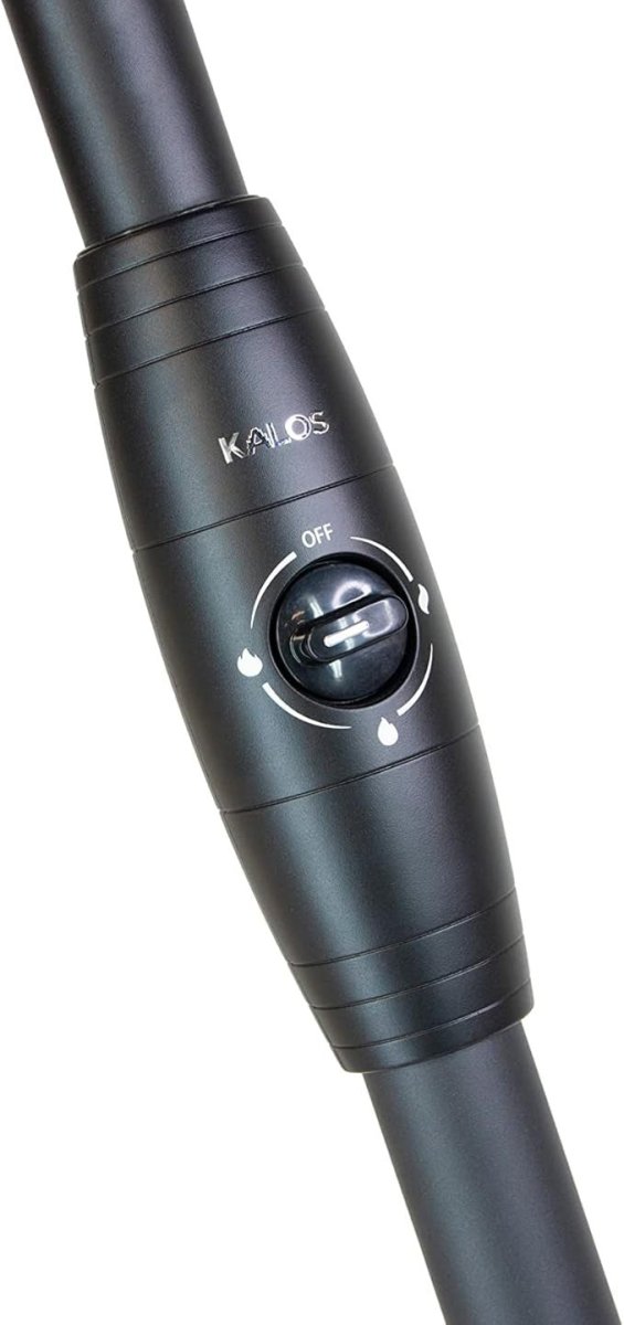 Outdoor Electric Patio Heater Free Standing Tower 2100W 3 Heat Settings - Kwikley