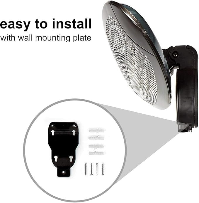 Outdoor Electric Patio Heater Wall Mounted 2000W Quartz 3 Heat Settings IP34 - Kwikley