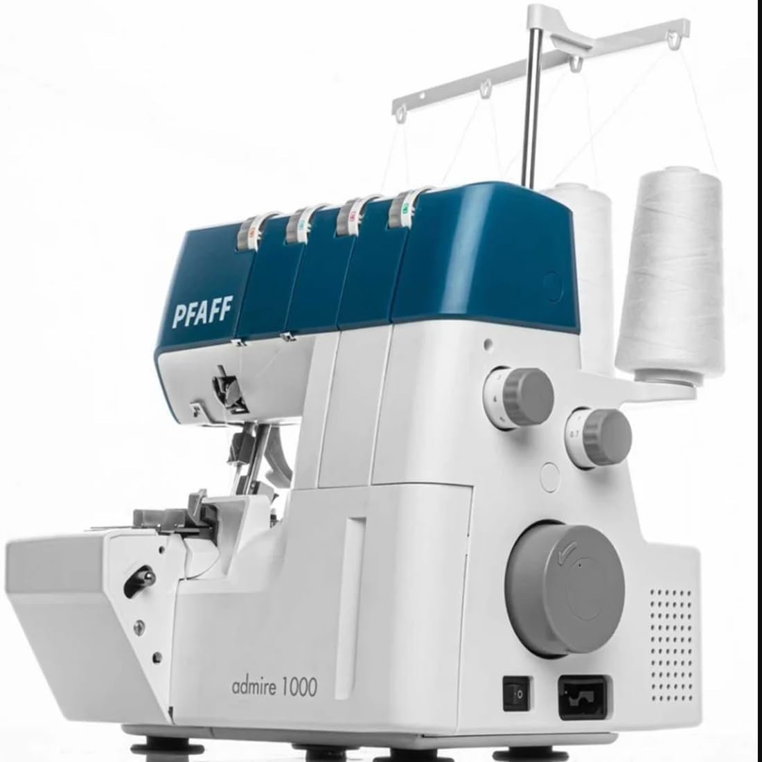 Overlock Serger Sewing Machine 16 Stitch Adjustable Guide Easy Thread - Kwikley