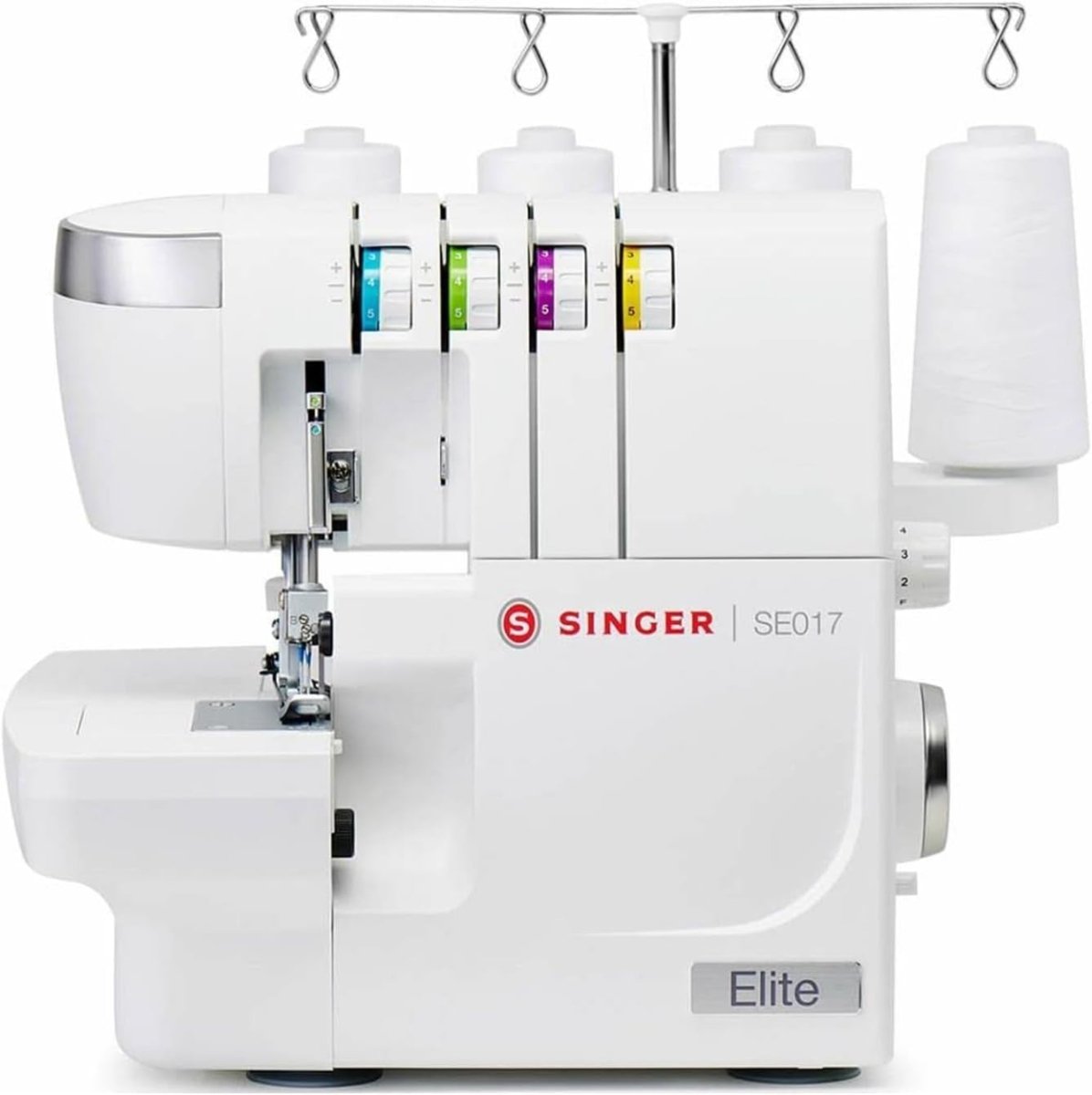Overlock Sewing Machine 2 3 4 Thread 1300 SPM Free Arm Electric - Kwikley