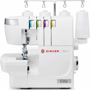 Overlock Sewing Machine 2 3 4 Thread 1300 SPM Free Arm Electric - Kwikley