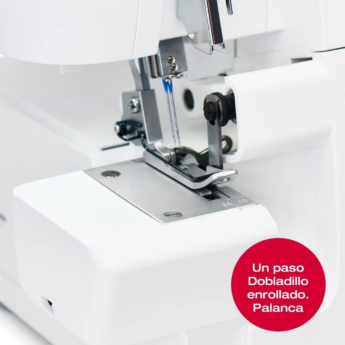 Overlock Sewing Machine 2 3 4 Thread 1300 SPM Free Arm Electric - Kwikley