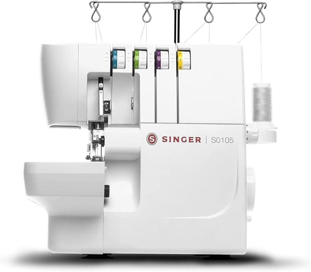 Overlock Sewing Machine 2 3 4 Thread Differential Feed Free Arm LED - Kwikley