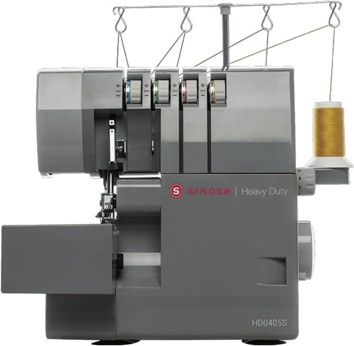 Overlock Sewing Machine High Speed Serger Differential Feed Silver - Kwikley