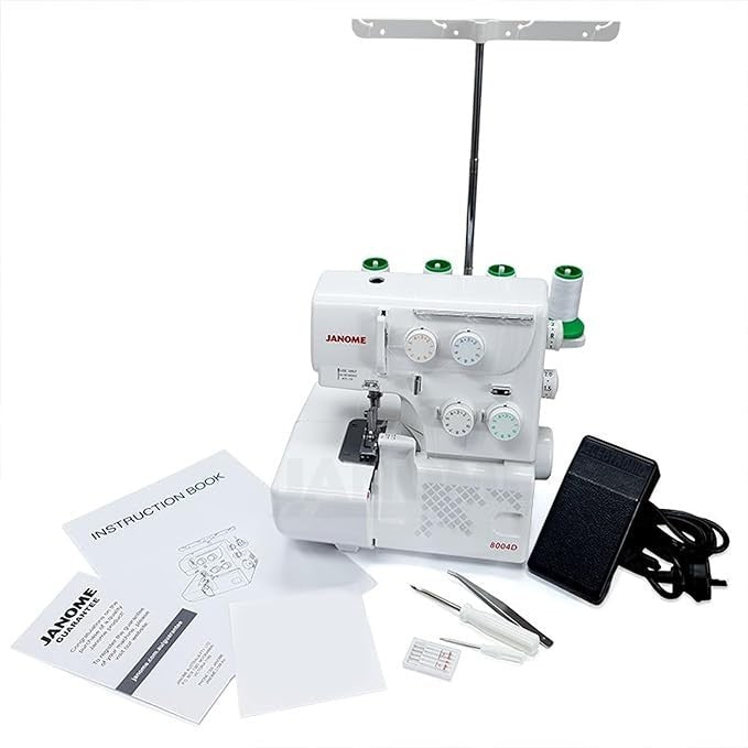 Overlocker Sewing Machine 3 & 4 Thread Rolled Hem Flatlock Serger - Kwikley