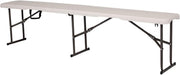 Pair 6ft Folding Benches Portable Plastic Party Picnic Camping Seats - Kwikley