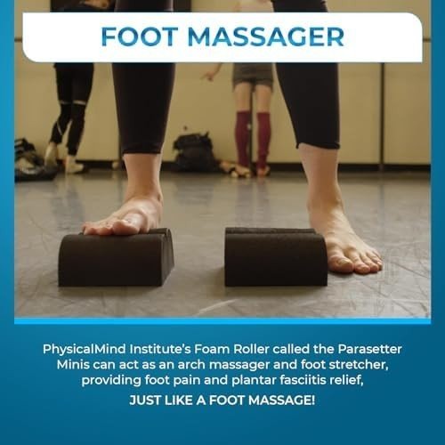 Parasetter Minis Foam Roller Foot Massager Plantar Fasciitis Relief Tool - Kwikley