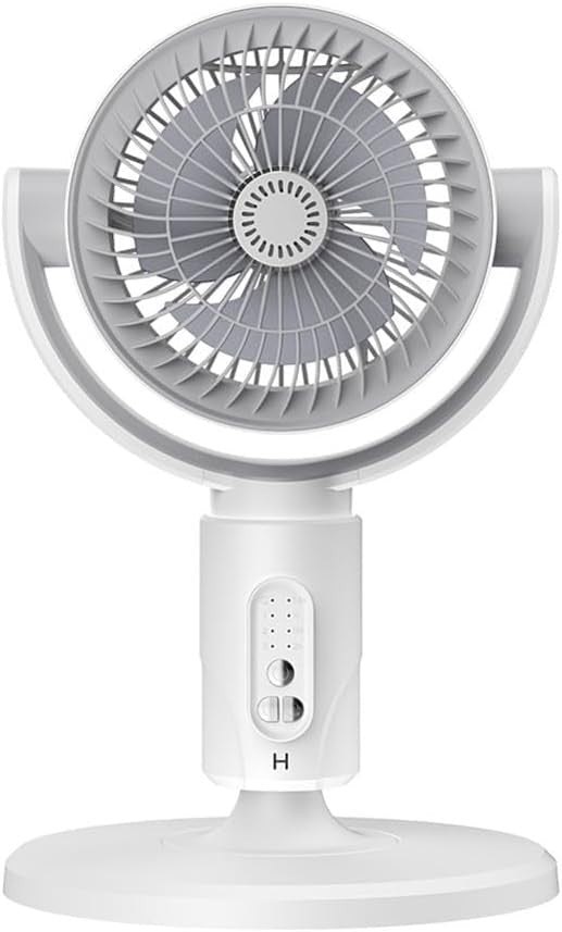 Pedestal Fan – 5 - Speed Remote Control 180° Oscillating Height Adjustable Quiet - Kwikley