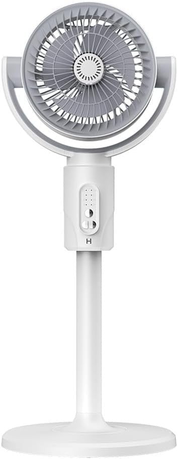 Pedestal Fan – 5 - Speed Remote Control 180° Oscillating Height Adjustable Quiet - Kwikley