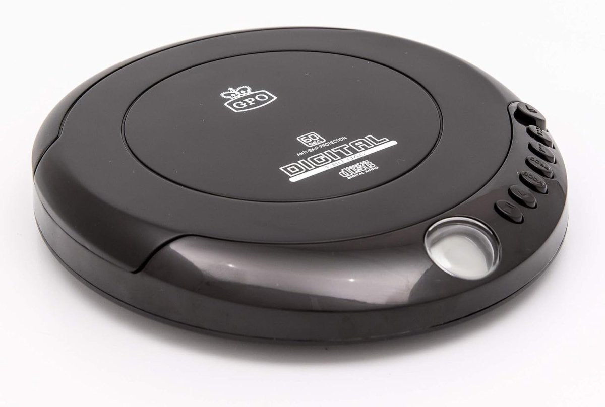 Personal CD Player Anti Shock LCD Display Programmable Earphones - Kwikley