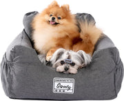 Pet Booster Car Seat Washable Travel Bed Non Slip Small Medium Dogs - Kwikley