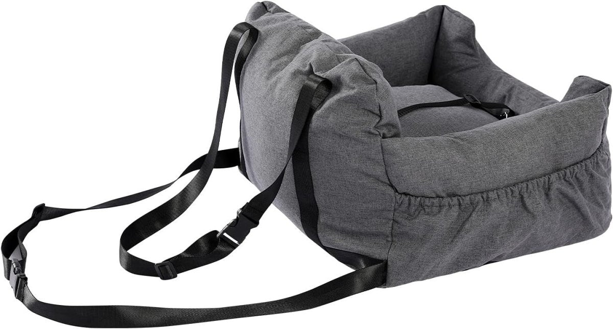 Pet Booster Car Seat Washable Travel Bed Non Slip Small Medium Dogs - Kwikley