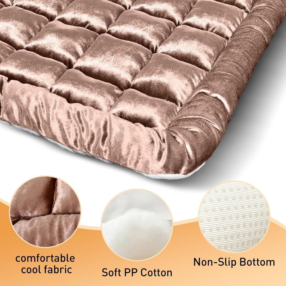 Pet Travel Bed Waterproof Rear Car Seat Mat Non Slip Washable 137cm - Kwikley
