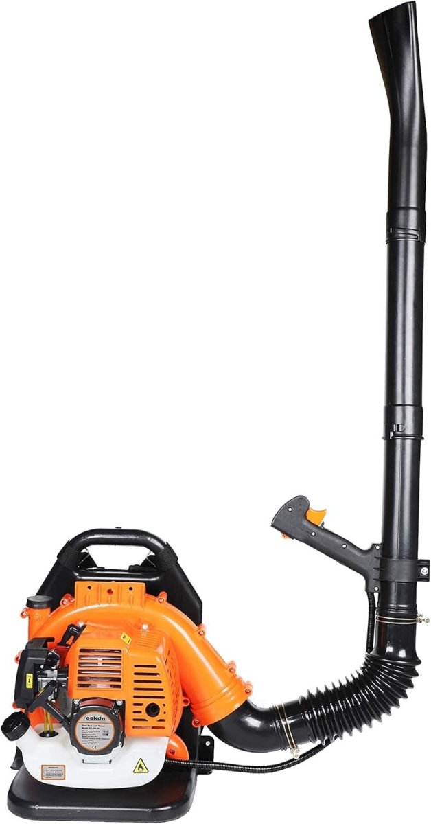 Petrol Backpack Leaf Blower 43cc High Power Turbo Nozzle Easy Start - Kwikley
