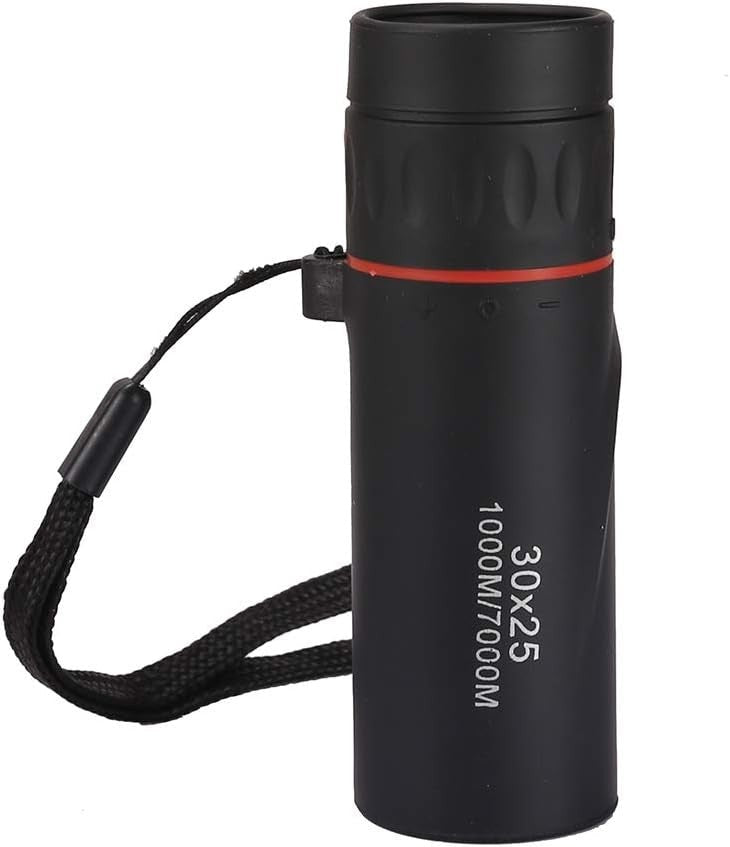 Pocket Telescope 30x25 HD Black | Waterproof | Night Vision | Portable - Kwikley