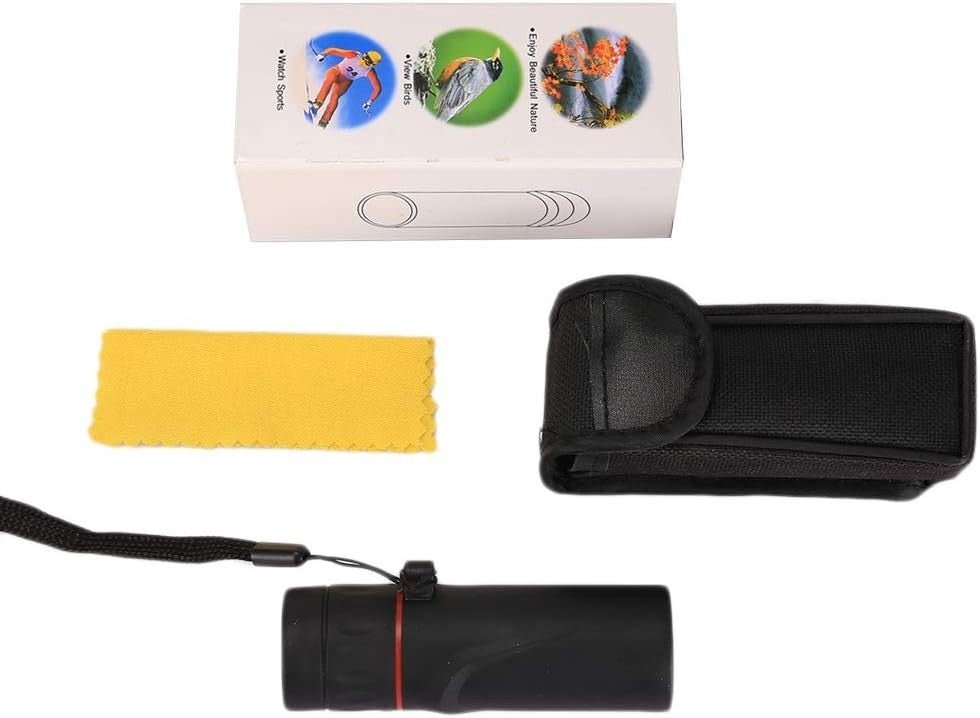 Pocket Telescope 30x25 HD Black | Waterproof | Night Vision | Portable - Kwikley