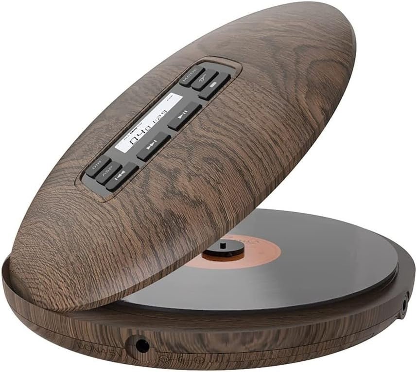 Portable Bluetooth CD Player Anti Shock AUX USB Car Home Music - Kwikley
