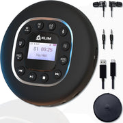 Portable CD Player Bluetooth FM Transmitter SD AUX Anti Skip Car Use - Kwikley