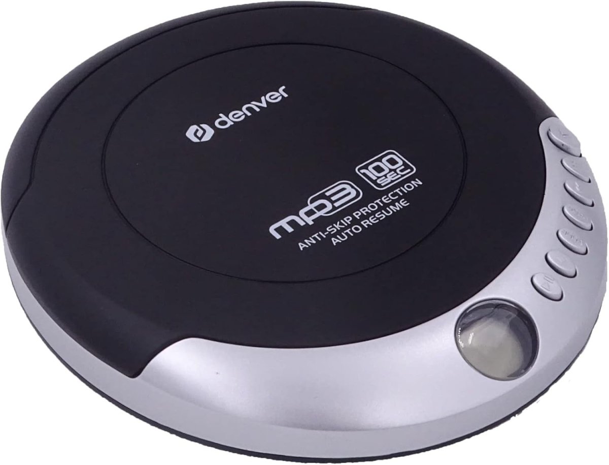 Portable CD Player Discman MP3 Audio Book Anti Shock Bass Boost - Kwikley