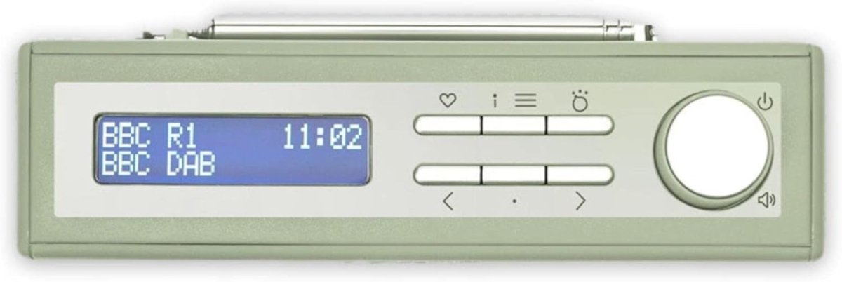 Portable DAB DAB+ FM Digital Radio with Bluetooth & Rechargeable Battery - Kwikley