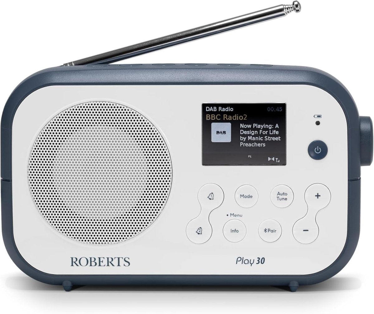 Portable DAB/DAB+ FM Digital Radio with Bluetooth & Colour Display - Kwikley