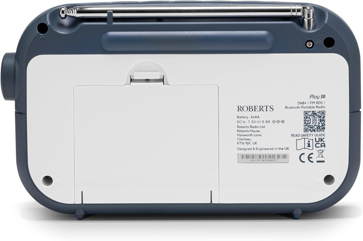 Portable DAB/DAB+ FM Digital Radio with Bluetooth & Colour Display - Kwikley